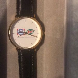 Alcraft Vintage Ladies black Good Humor Breyers watch